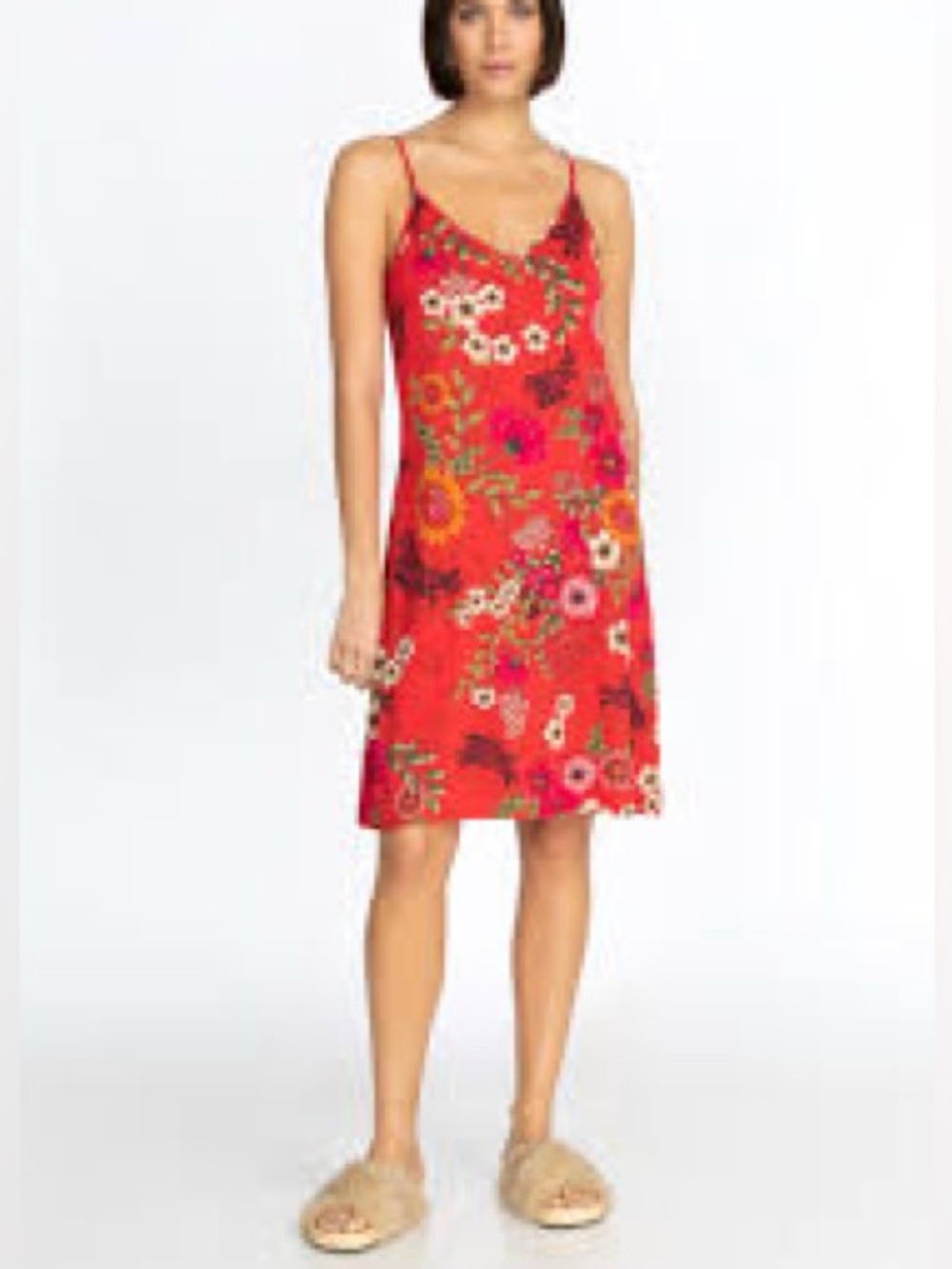 Johnny Was Brigette Cami Sleep Dress Sz Large